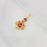 Dije Pato 1.65g / 2.03cm Tres Oros 18K