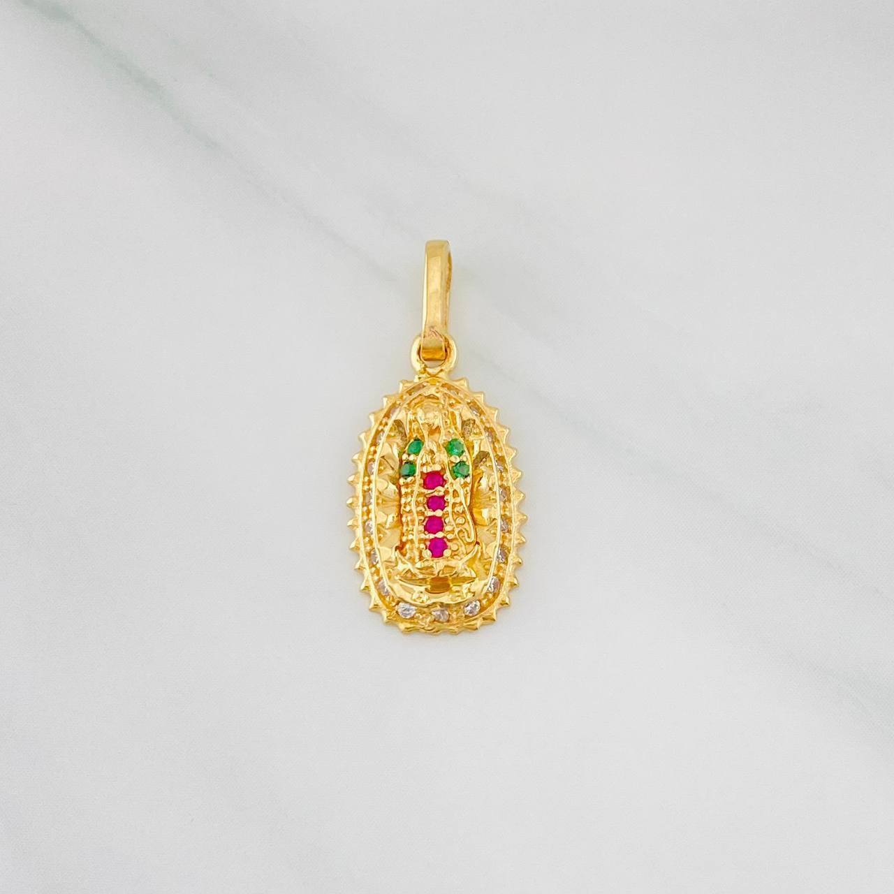 Dije Virgen de Guadalupe 1.45g / 2cm Oro Amarillo 18K