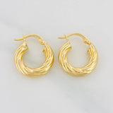 Candongas Mary 2.65g / 2cm Oro Amarillo 18K