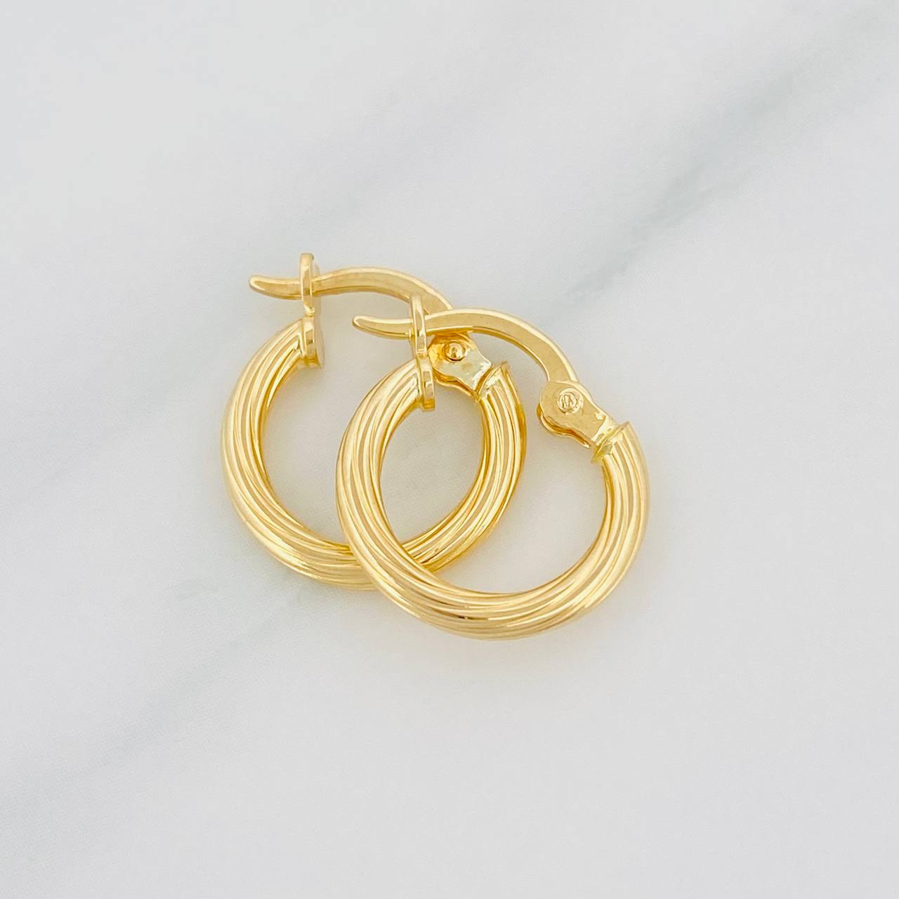 Candongas Mary 1.05g / 1.05cm Oro Amarillo 18K