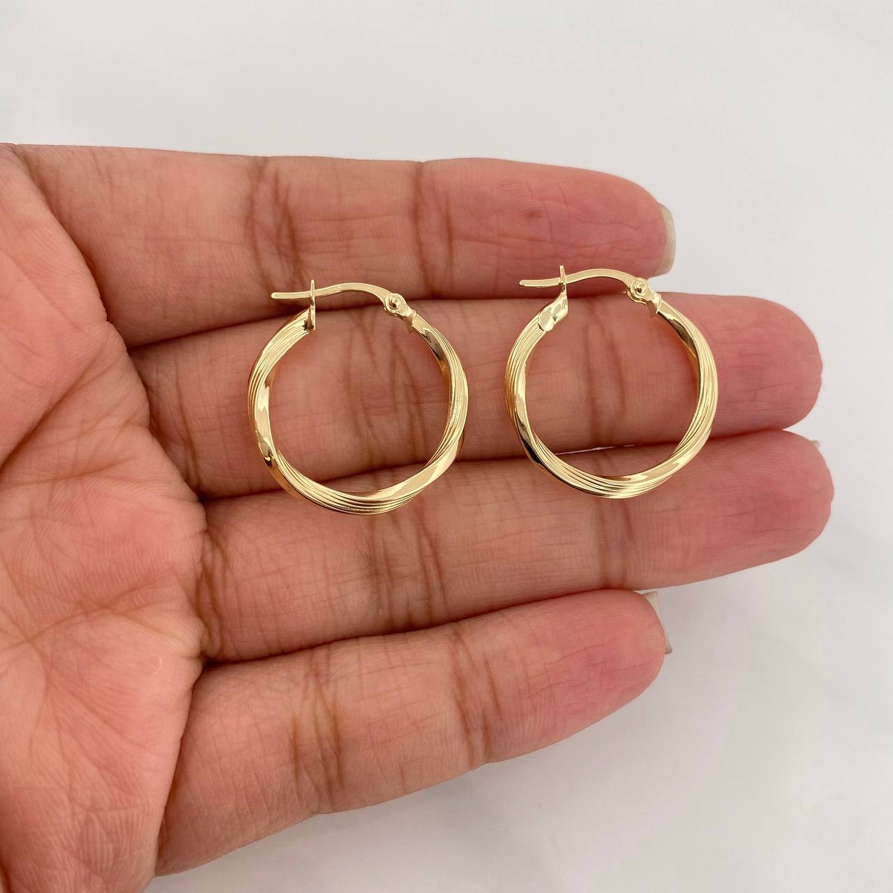 Candongas Mai 1.5g / 2.03cm Oro Amarillo 18K