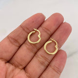 Candongas Mary 1.05g / 1.05cm Oro Amarillo 18K