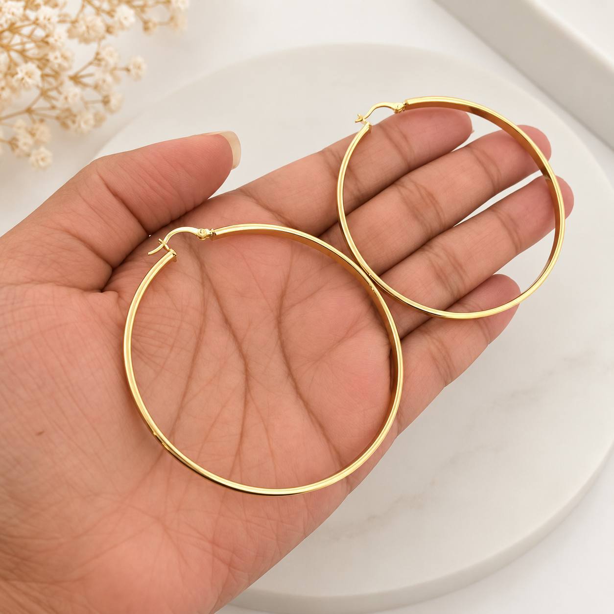 Candongas Diani 5.25g / 6.03cm Oro Amarillo 18K