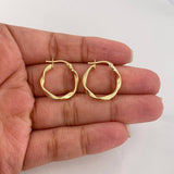 Candongas Mai 1.25g / 2cm Oro Amarillo 18K