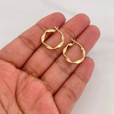 Candongas Deis 1.2g / 1.05cm Oro Amarillo 18K