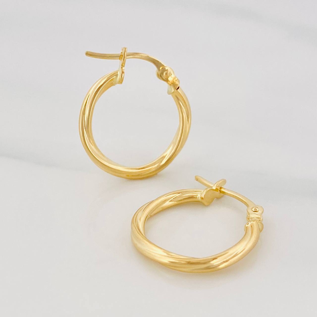 Candongas Mary 1.15g / 2cm Oro Amarillo 18K
