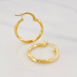 Candongas Eve 1.15g / 2cm Oro Amarillo 18K