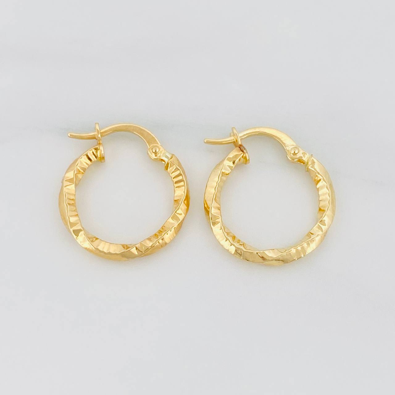 Candongas Majo 1.2g / 2cm Oro Amarillo 18K
