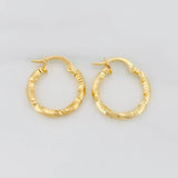 Candongas Majo 1.2g / 2cm Oro Amarillo 18K