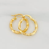 Candongas Majo 1.2g / 2cm Oro Amarillo 18K