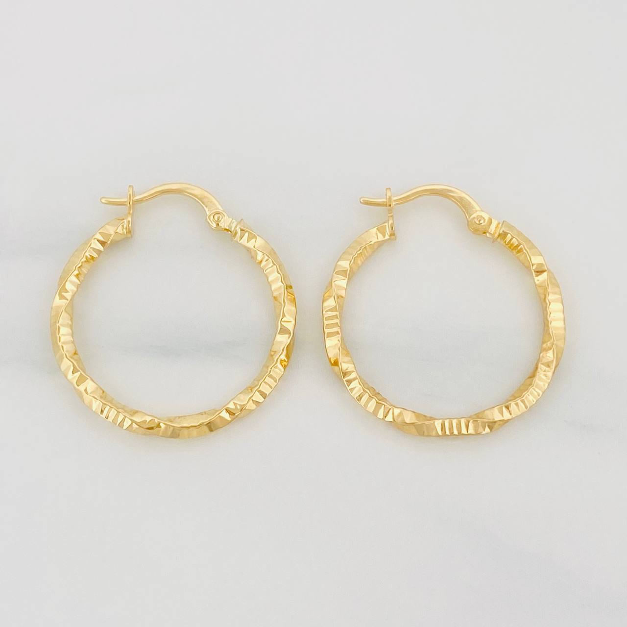 Candongas Majo 1.6g / 2.05cm Oro Amarillo 18K