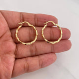 Candongas Majo 1.6g / 2.05cm Oro Amarillo 18K