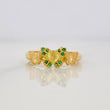 Anillo Mariposas 1.2g / T5 3/4 Oro Amarillo 18K