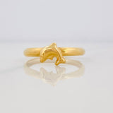 Anillo Delfin 1g / T7 3/4 Oro Amarillo 18K