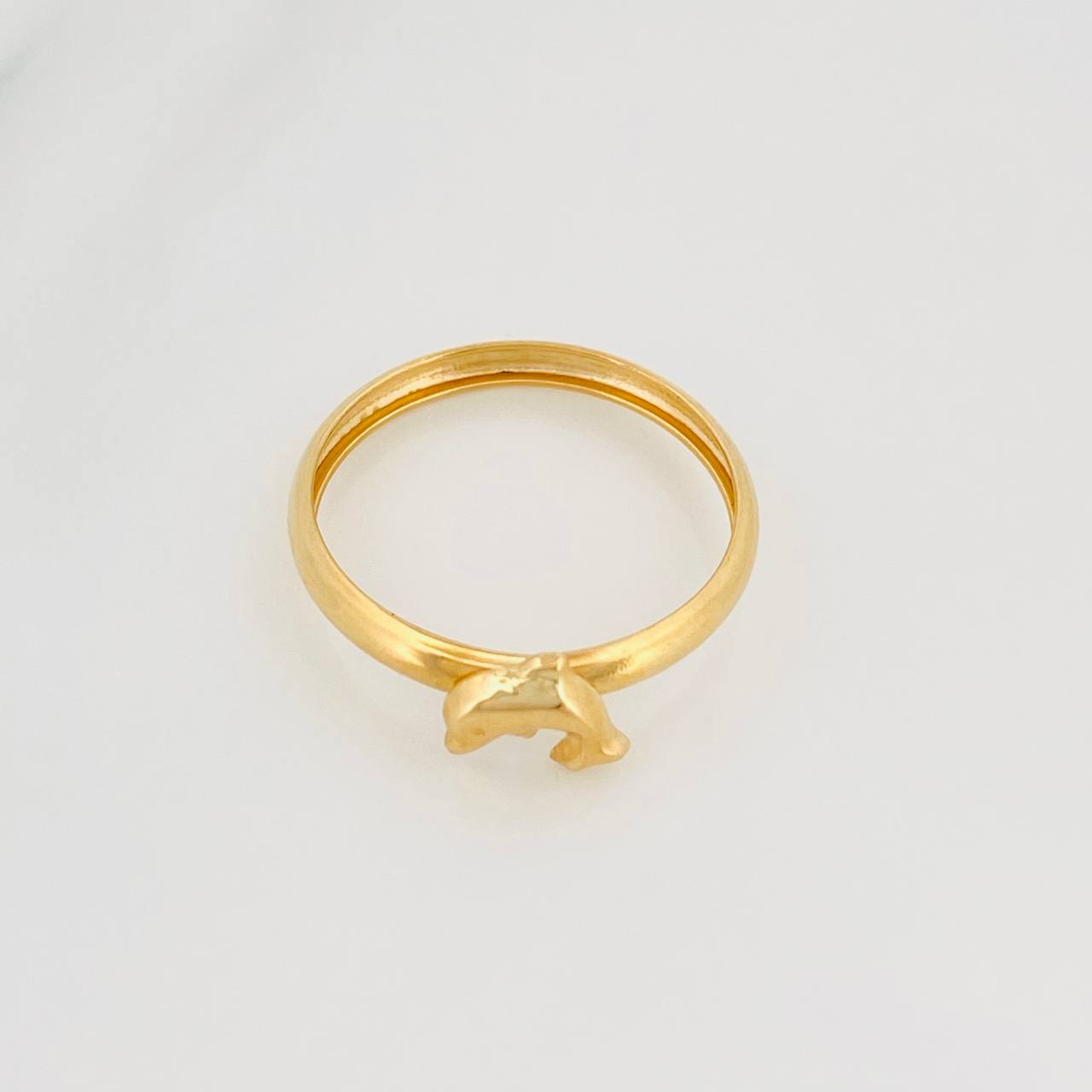 Anillo Delfin 1g / T7 3/4 Oro Amarillo 18K