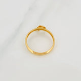 Anillo Delfin 1g / T7 3/4 Oro Amarillo 18K