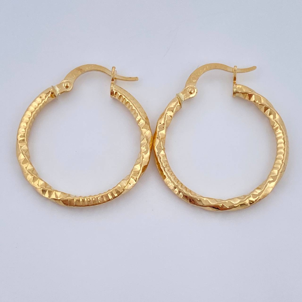 Candongas Abel 1.55gr / 2.5cm / Oro Amarillo 18K &
