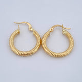 Candongas Zion 2.4gr / 2.2cm / Oro Amarillo 18K &