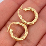 Candongas Lizy 1.3gr / 1.6cm / Oro Amarillo 18K &