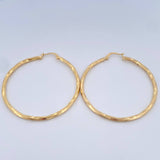 Candongas Kris 3.7gr / 5cm / Oro Amarillo 18K &