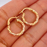 Candongas Majo 2.15gr / 2.3cm / Tres Oros 18K &