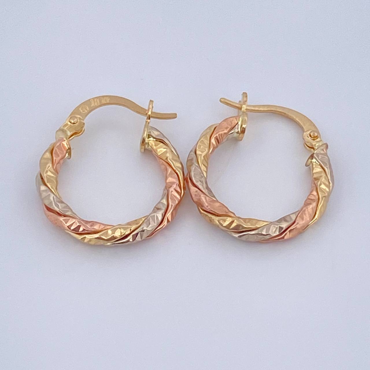 Candongas Majo 2.15gr / 2.3cm / Tres Oros 18K &