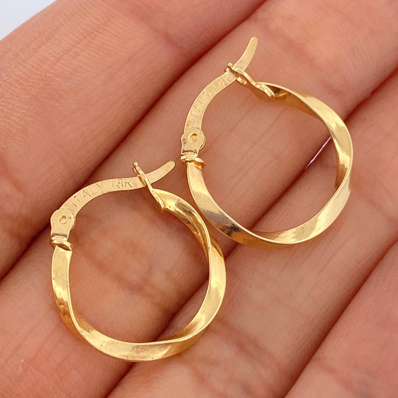 Candongas Kari 1.65gr / 2cm / Oro Amarillo 18K &