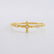 Anillo Cruz de Esferas 0.7g / T5 1/2 Oro Amarillo 18K