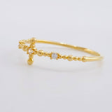 Anillo Cruz de Esferas 0.7g / T5 1/2 Oro Amarillo 18K