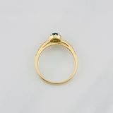 Anillo Halo Circulo 2.25g / T7 Oro Amarillo 18K