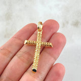 Dije Cruz Malla 3gr / 4.5cm / Oro 18K