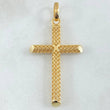 Dije Cruz Malla 2.7gr / 4.7cm / Oro 18K