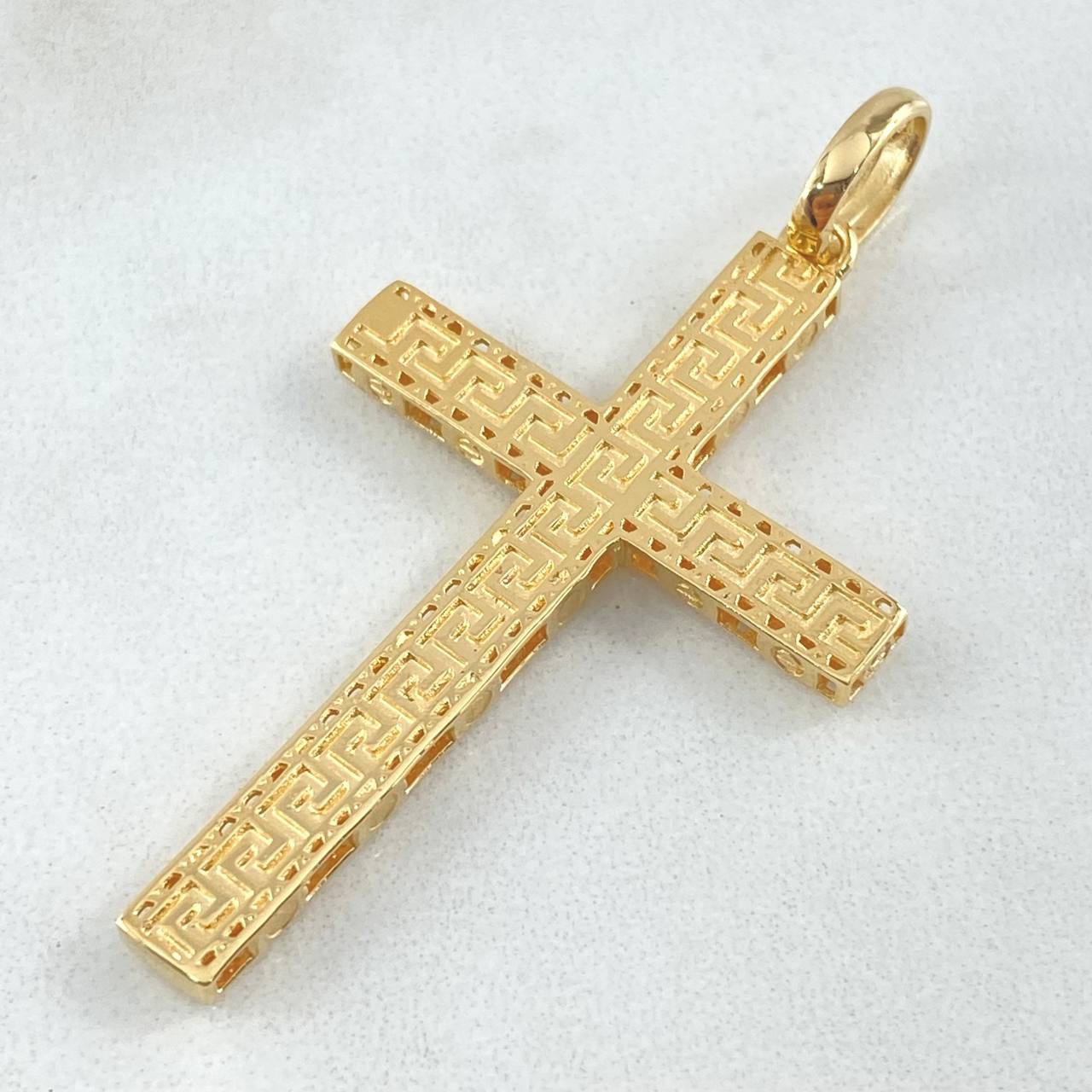 Dije Cruz Tribal 4.6g / 5cm Oro Amarillo 18K