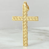 Dije Cruz Tribal 4.6g / 5cm Oro Amarillo 18K