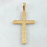 Dije Cruz Cristo Tribal 3.8gr / 5cm / Oro 18K ©