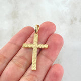 Dije Cruz Cristo Tribal 3.8gr / 5cm / Oro 18K ©