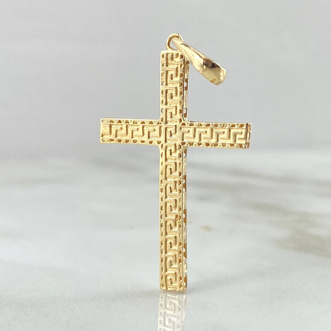 Dije Cruz Tribal 2gr / 4cm / Oro 18K