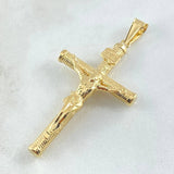 Dije Cruz Cristo 3.1gr / 5.7cm / Oro 18K