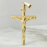 Dije Cruz Cristo 3.1gr / 5.7cm / Oro 18K
