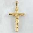 Dije Cruz Cristo 3.05gr / 5.8cm / Oro Amarillo 18K