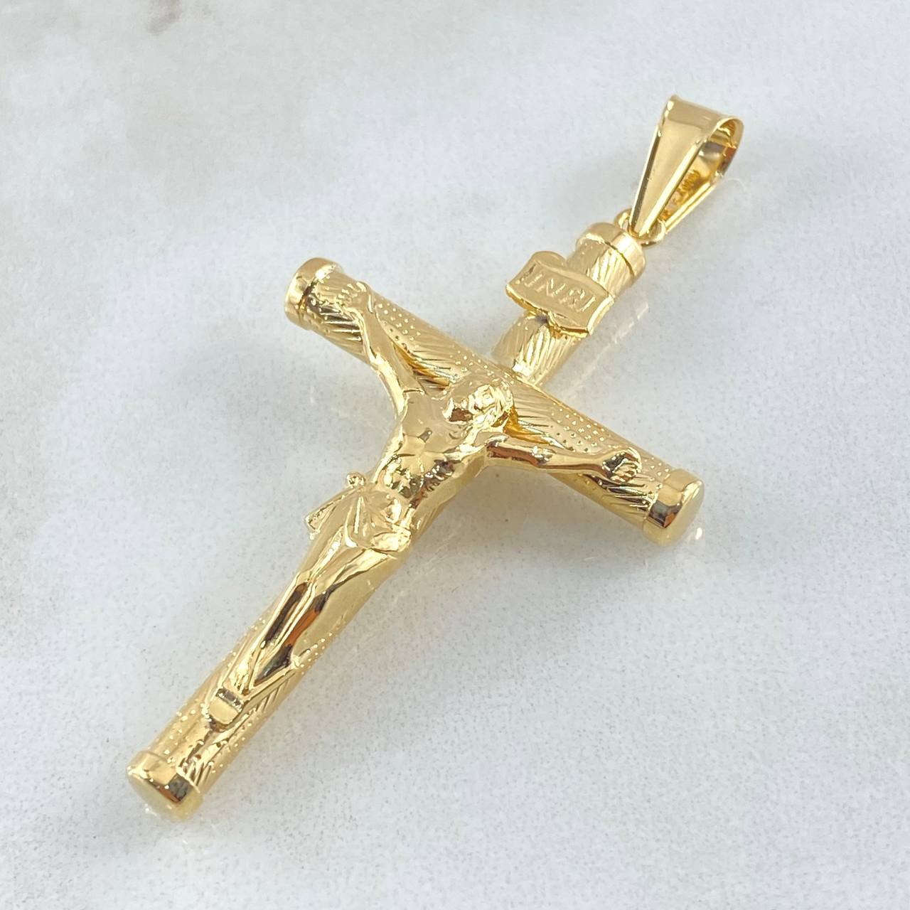 Dije Cruz Cristo 3.05gr / 5.7cm / Oro 18K