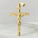 Dije Cruz Cristo 3.05gr / 5.8cm / Oro Amarillo 18K