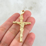 Dije Crúz Cristo 3.05gr / 5.5cm / Oro 18K