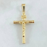 Dije Cruz Cristo 1.8gr / 4.2cm / Oro 18K