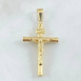 Dije Cruz Cristo 1.75gr / 4.3cm / Oro 18K