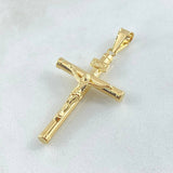 Dije Cruz Cristo 1.3gr / 3.5cm / Oro 18K ©