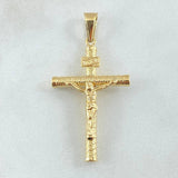 Dije Cruz Cristo 1.8gr / 4.3cm / Oro 18K
