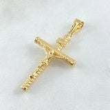 Dije Cruz Cristo 1.8gr / 4.3cm / Oro 18K