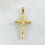 Dije Cruz Cristo 1.3gr / 3.5cm / Oro 18K