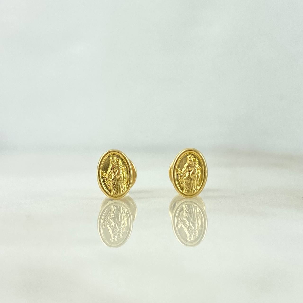 Topos Virgen María Auxiliadora 0.6gr / Oro Amarillo ©